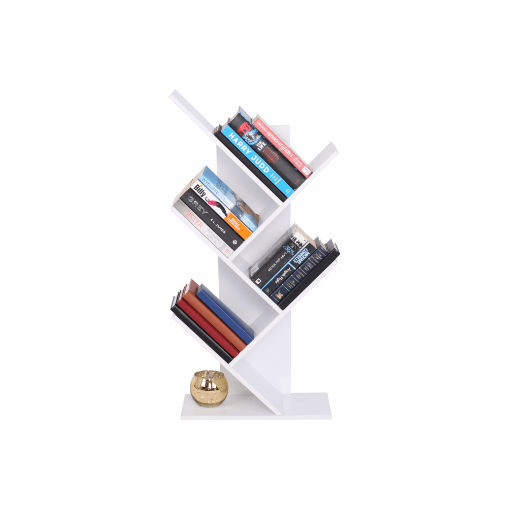 Regál, bílá, BAKI NEW TYP 3